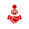 Icon representing user-friendly interface